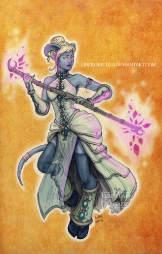 Illustration for article titled Artist Draws Disney Princesses As World of Warcraft Characters